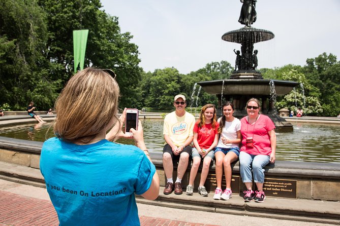 Central Park TV and Movie Sites Walking Tour - Strawberry Fields adds a quieter change of pace