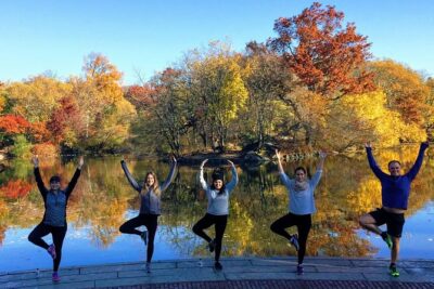 Central Park Walking Tour with Yoga