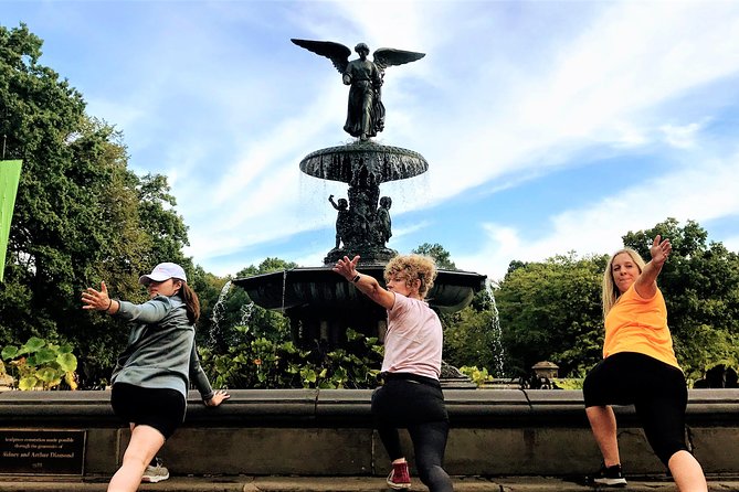Central Park Walking Tour with Yoga - The 90-minute format fits an active New York morning