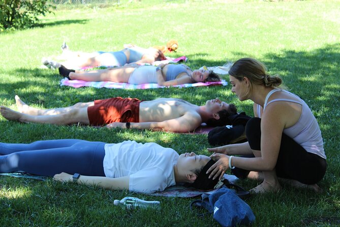 Central Park Yoga Class with a View in the Heart of New York City - A Quiet Hour Above Sheep’s Meadow