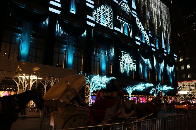 Christmas Light Private Carriage Ride New York City - What the $420 carriage ride really gives you