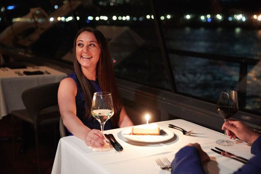 City Cruises New Jersey: NYC Buffet Lunch or Dinner Cruise - DJ music, games, and the winter version