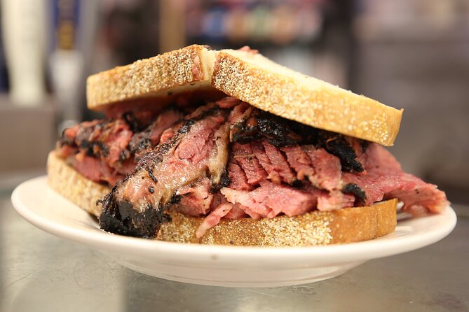 Devour New York Lower East Side Guided Food Tour - Katz’s Delicatessen starts the morning with pastrami
