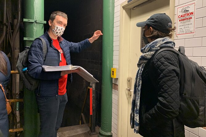Discover Hidden Subway Secrets Below Brooklyn - Private - Station artwork and skyline views