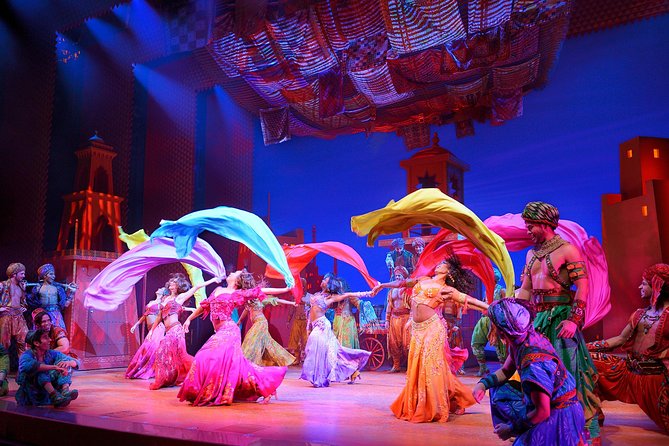 Disney's Aladdin on Broadway Ticket - Seating, accessibility, and identification rules