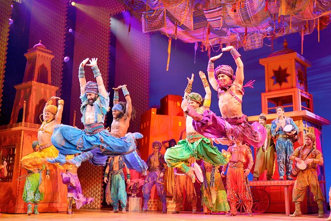 Disney's Aladdin on Broadway Ticket - Classic songs, added numbers, and a comic Genie