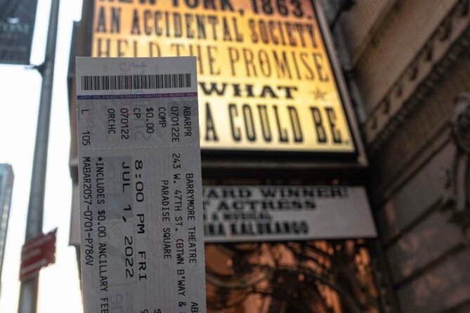 Drama and Discourse in New York Theatre - Timing, transport, and what to plan
