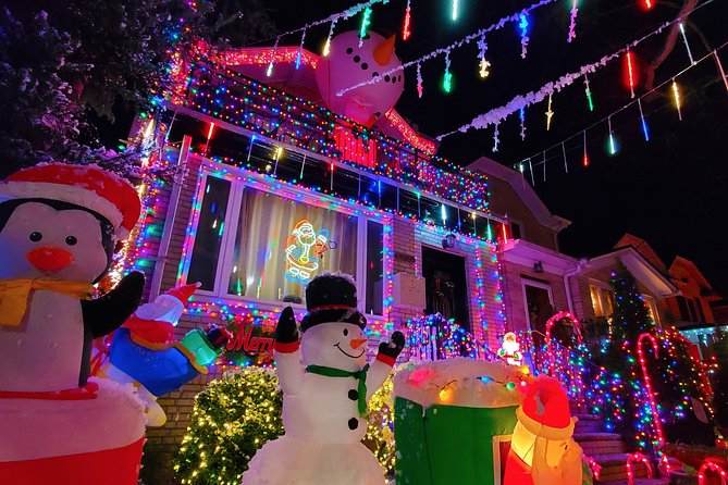 Dyker Heights Christmas Lights Guided Tour - Ending at Bryant Park Winter Village