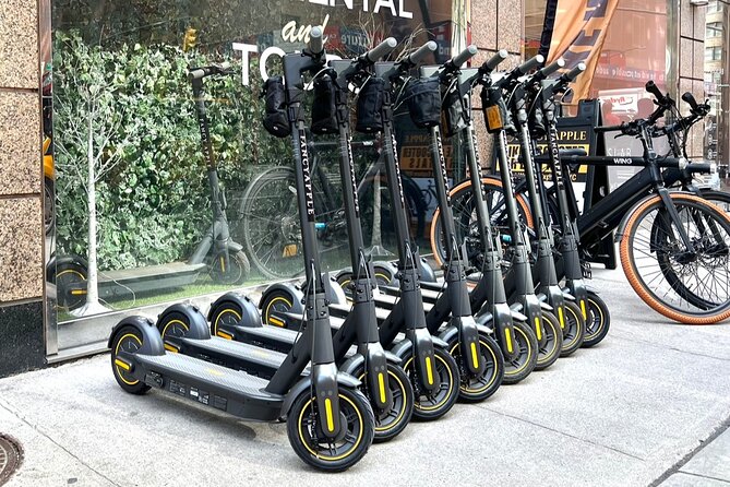 Electric Scooter Rental NYC - Manhattan and Brooklyn options