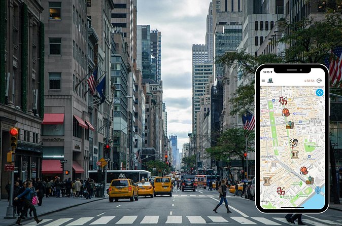 Explore New York Lower Manhattan's with a Walking Quiz - The Manhattan skyline as part of the quiz
