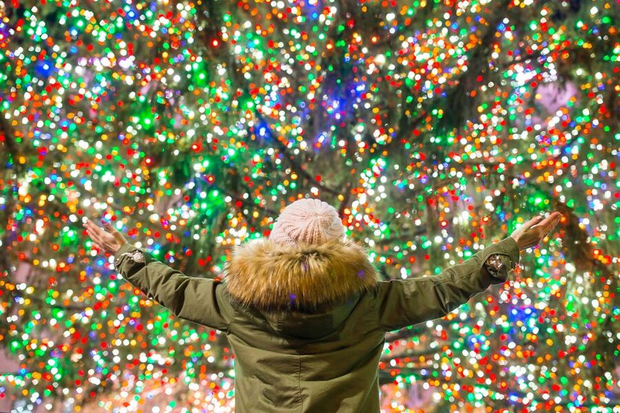 From Manhattan: 4-Hour Christmas Lights Luxury Bus Tour - Walking the brightest blocks of Dyker Heights