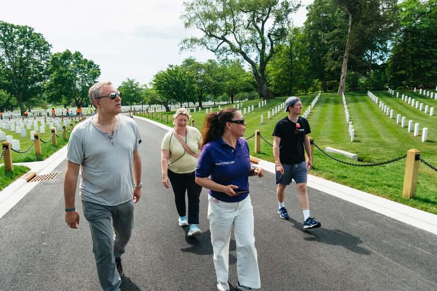From Manhattan or New Jersey: Washington DC in a Day Tour - Arlington National Cemetery gives the day its quiet center