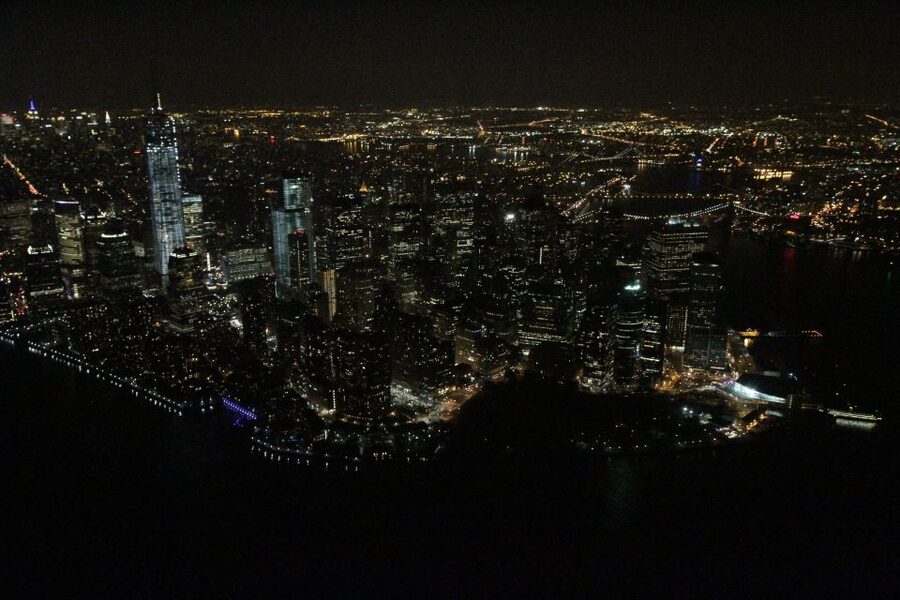 From New Jersey: New York City Skyline Tour - What 25 minutes feels like in the air