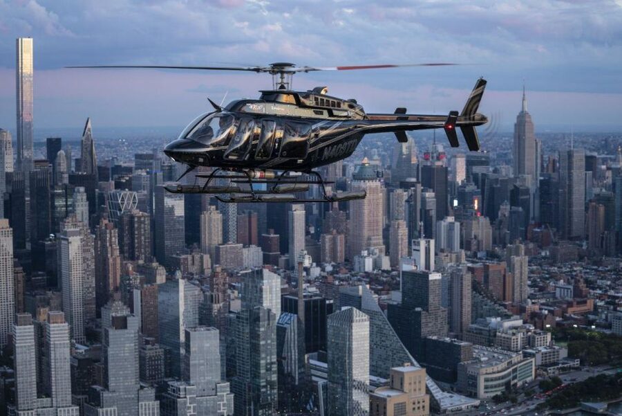 From New Jersey: New York City Skyline Tour - The daytime route from the Verrazano Bridge to Manhattan