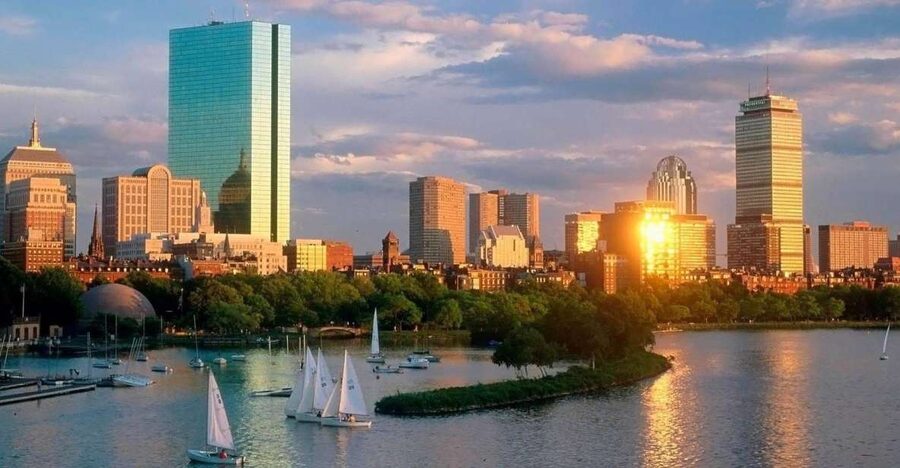 From NYC: Boston, Cambridge & Freedom Trail Day Tour - Copley Square Shows Boston’s Architectural Mix