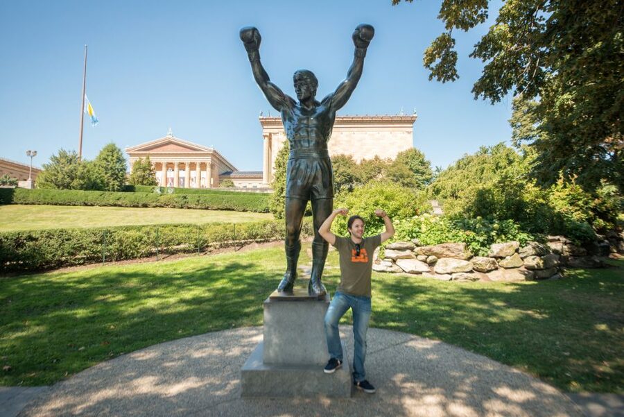 From NYC: Day Trip to Philadelphia and Amish Country - The Rocky Steps and the limits of a short stop