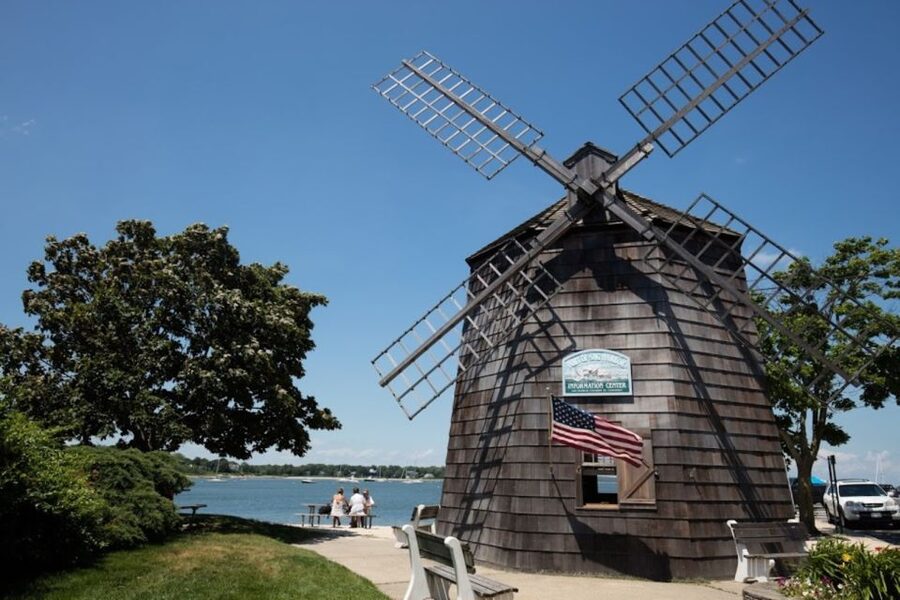 From NYC: Hamptons, Sag Harbor, and Outlet Shopping Day Trip - Wine tasting at a Southampton winery