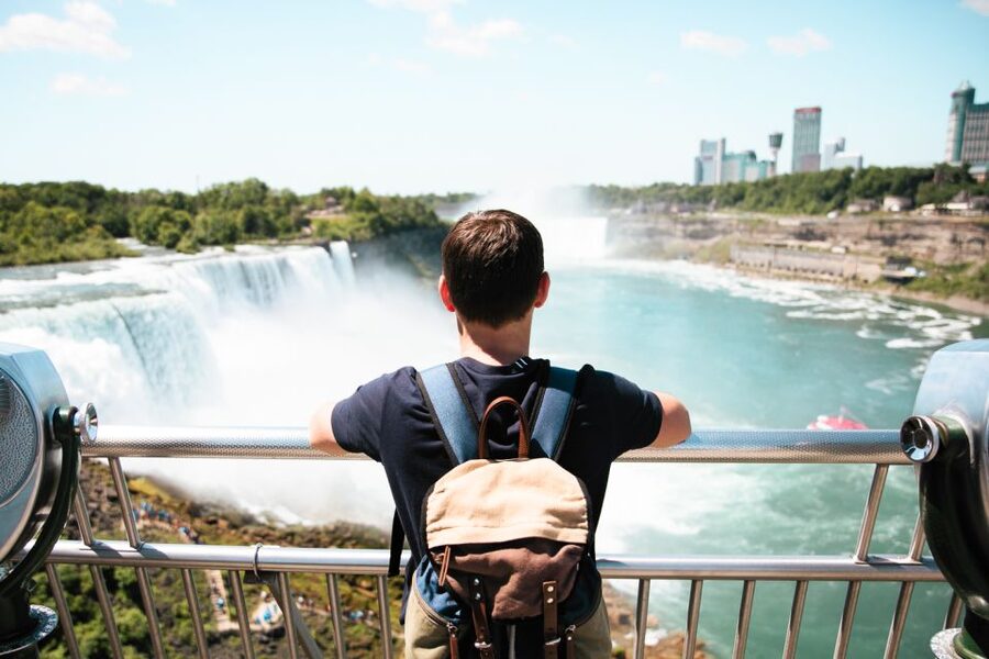 From NYC: Niagara Falls Full-Day Tour with Maid of the Mist - American Falls, Bridal Veil Falls, and Goat Island