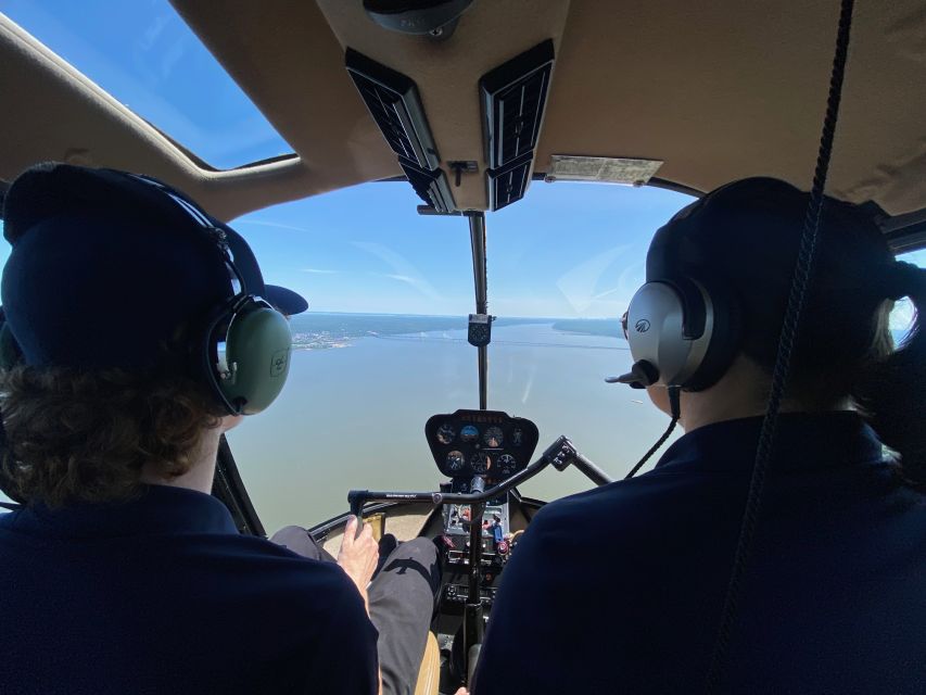 From Westchester: New York Helicopter Piloting Experience - The views: Westchester first, New York City from a distance
