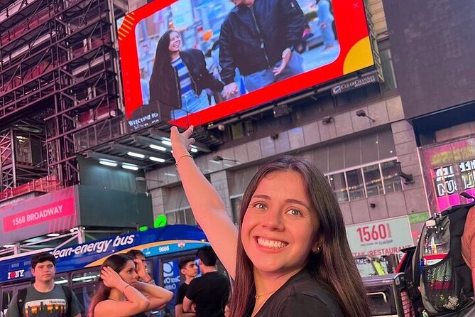 Get Your 15 Seconds of Fame on a Times Square Billboard in NYC! - Key points to know before you book