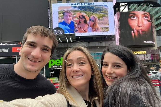 Get Your 15 Seconds of Fame on a Times Square Billboard in NYC! - What this Times Square billboard experience really is