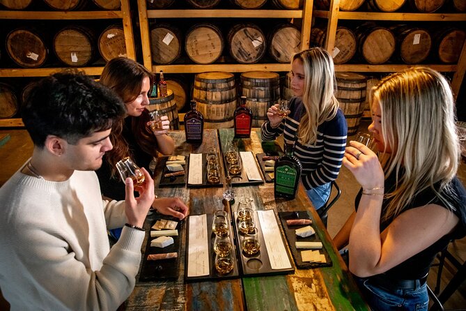 Great Jones Distilling Co. NYC Craft Whiskey Tour and Tasting - The whiskey tasting: bourbon, rye, and a useful first sip