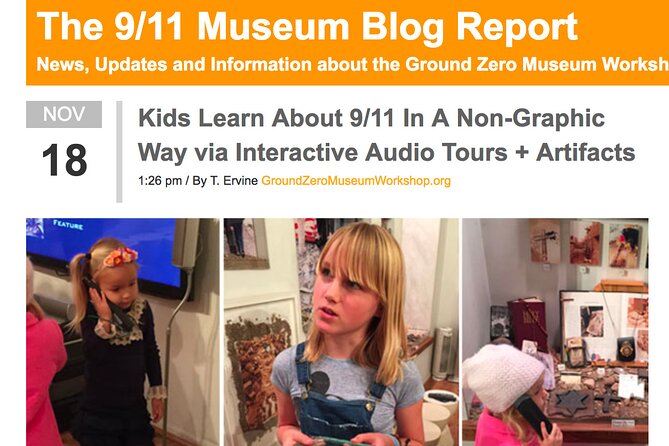 Ground Zero Museum Workshop Tour - How long the visit really takes