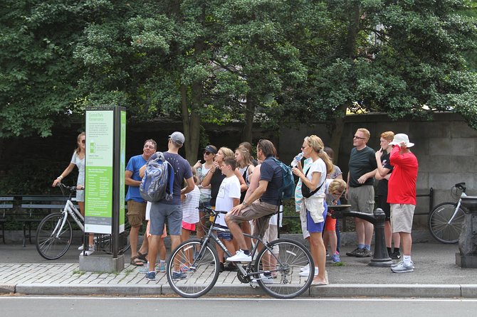 Guided Bike Tour Of Central Park - Strawberry Fields and the John Lennon memorial