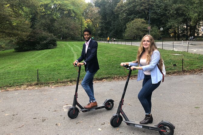 Guided Electric Scooter Tour of Central Park - Riding conditions inside the park
