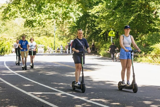 Guided Electric Scooter Tour of Central Park - Starting at the southwest corner