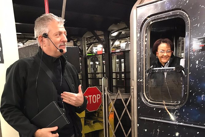 Guided Private Underground New York Subway Tour - Times Square station and public art underground