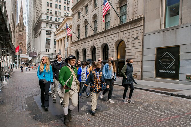 Hamilton Live! Walking Tour in lower Manhattan - Stone Street, Fraunces Tavern, and Hamilton’s New York