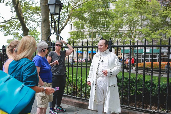 Hamilton Live! Walking Tour in lower Manhattan - African Burial Ground and St. Paul’s Chapel