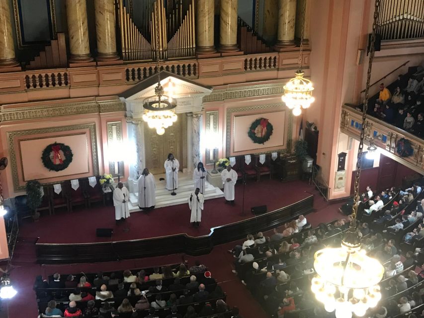 Harlem Gospel Holiday Celebration Concert - Seating, queues, and the timing tradeoff
