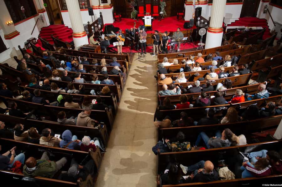 Harlem Jazz Series Concert Ticket - The audience connection feels unusually informal