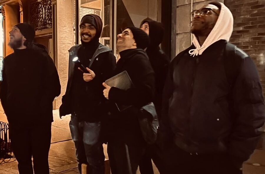 Haunted Village of New York City walking tour - A library stop with a darker side