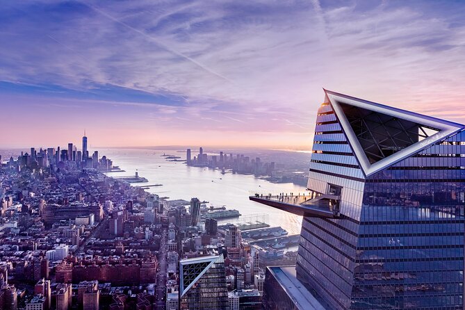 High Line, Chelsea and Hudson Yards Tour with Edge Entry Option - Looking down from the Edge observatory