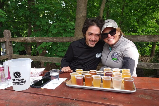 Hudson Valley Craft Brewery Bike Tour - Two rest stops and a proper picnic halfway through