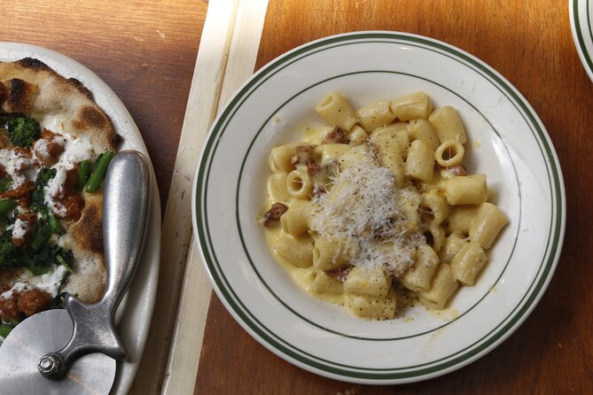 Italian American Food Tour of Williamsburg - Carmine & Sons starts with chicken parmesan