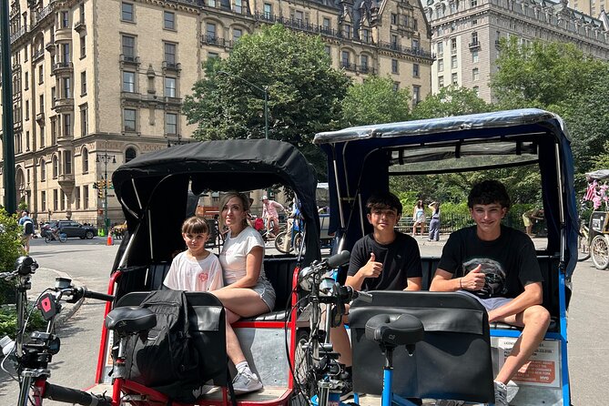 Journey Park NYC - Why a pedicab makes sense in a park this large