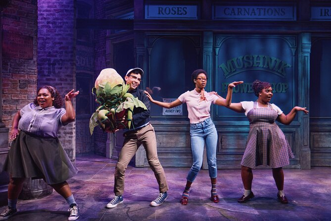 Little Shop of Horrors Off Broadway Show Ticket - Accessibility and seating details