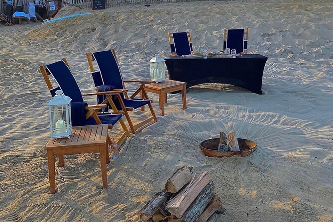 Luxury Beach Bonfire and Picnic Dinner at Town Line Beach - A beach dinner that removes the usual chores