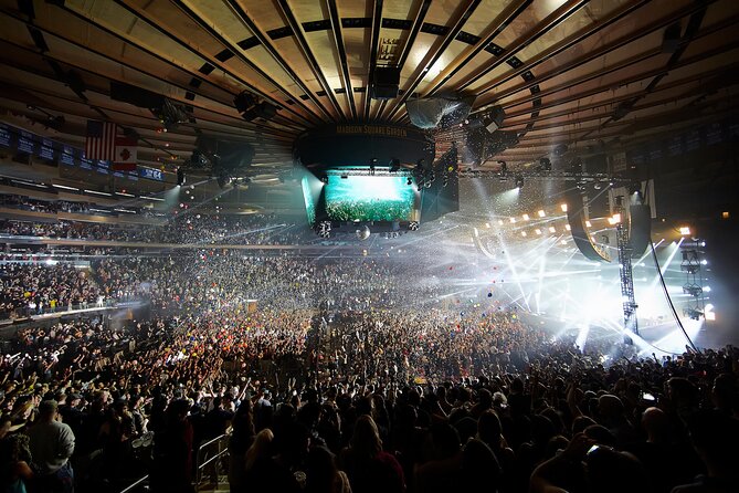 Madison Square Garden Tour Experience - The seating area and restricted spaces