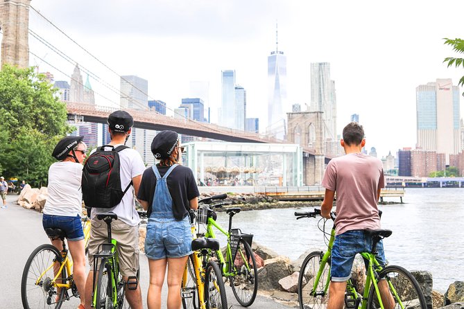 Manhattan and Brooklyn Bridge Bike Rental - Crossing the Brooklyn Bridge without rushing