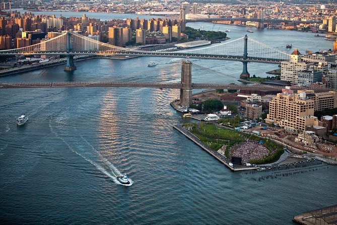 Manhattan Helicopter Sightseeing Tour - Central Park and the Intrepid from the sky