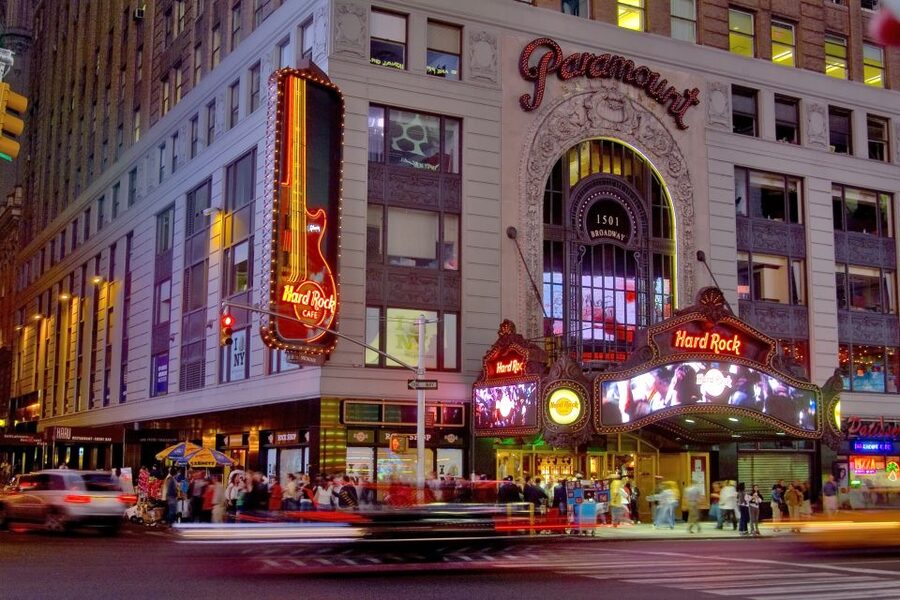 Meal at Hard Rock Cafe New York Times Square - What to order from the American menu