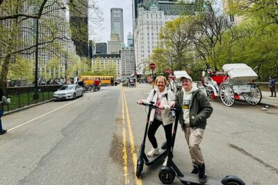 New York Central Park Guided Electric Scooter Tour