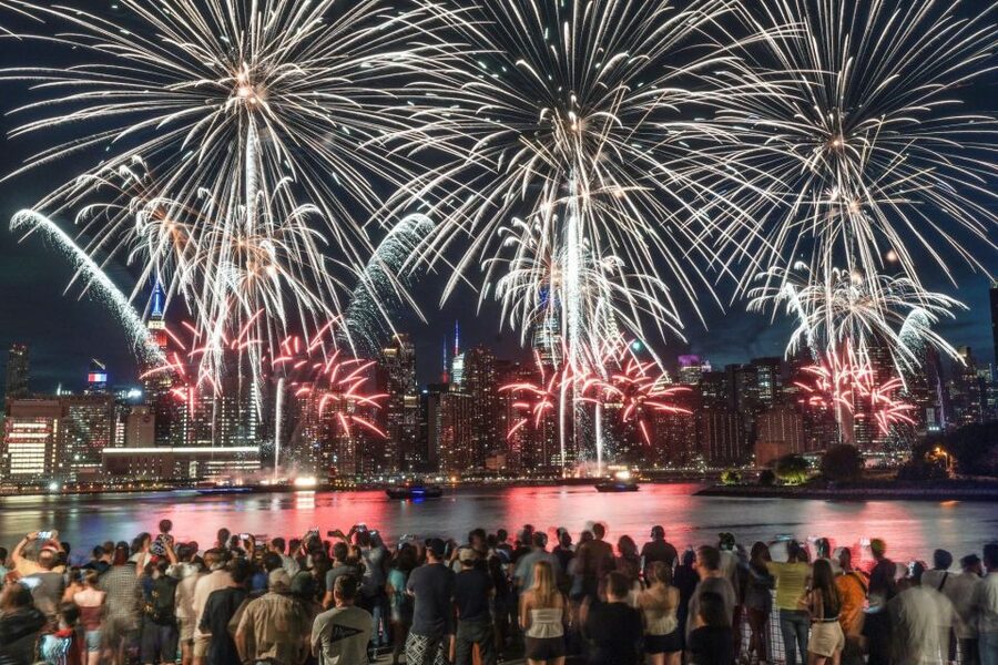 New York City: 4th of July Family Fireworks Party Cruise - The DJ keeps the mood loud and festive