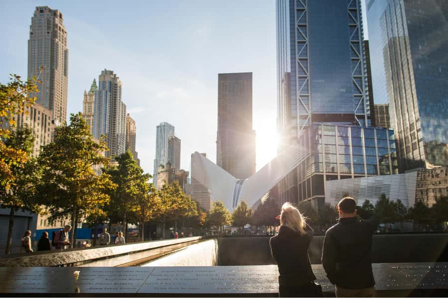 New York City: 9/11 Memorial - Ground Zero Walking Tour - Finding the Eleven Tears Memorial