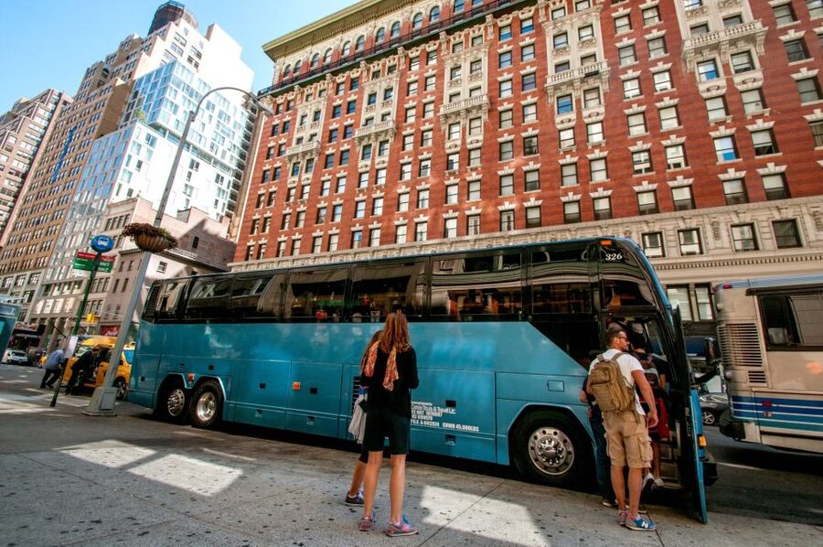 New York City: Bus Tour from Manhattan - The Flatiron Building and a change of pace